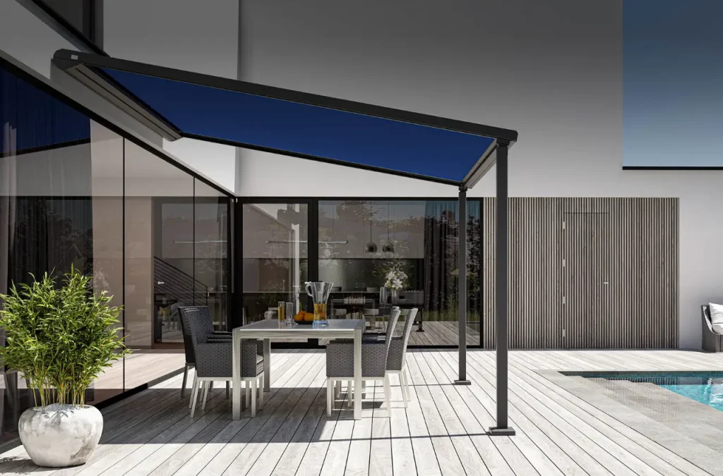 Neue Pergola-Markise – fachgerechte Montage bei Ihnen vor Ort