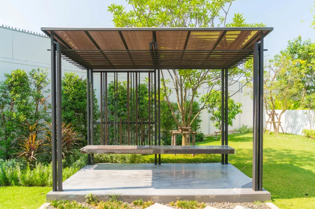 Pflegeleichte Aluminium-Pergola mit langlebigen Materialien und Design